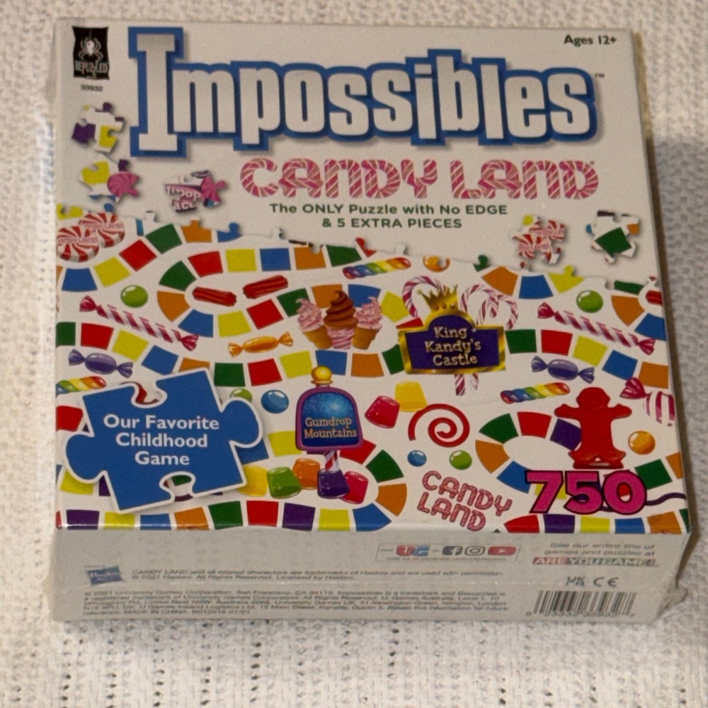 Candy Land‎ Puzzle - 750 Pieces